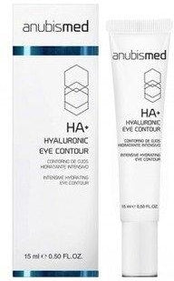 Serum pentru conturul ochilor cu acid hialuronic- ANUBISMED HA+ Hyaluronico Eye Contour 15 ml