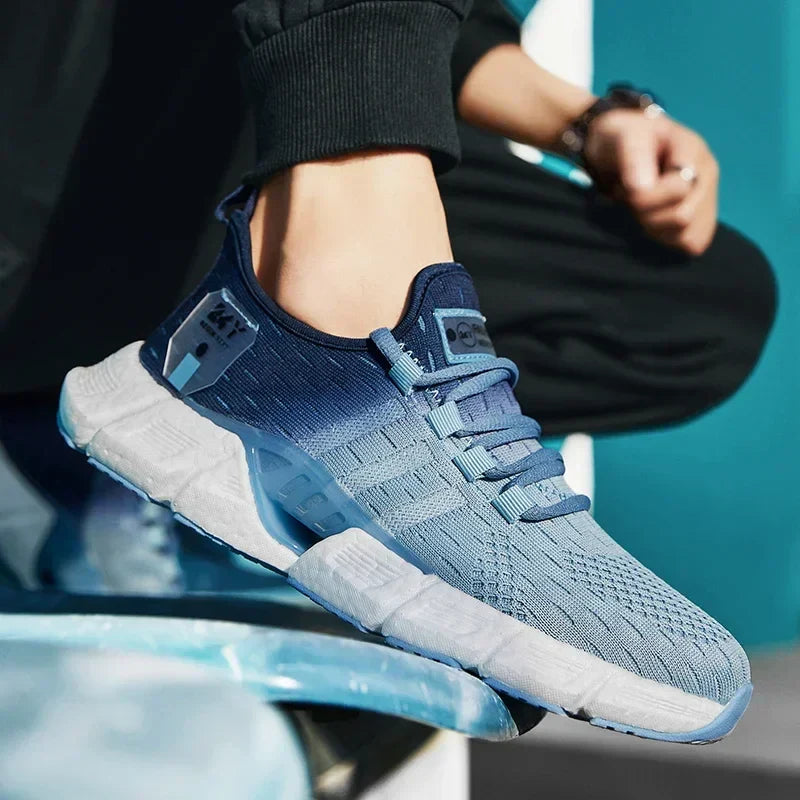 Pantofi ocazional pentru bărbați, ușori, de modă, pantofi de alergare, respirabili, pantofi de tenis, comozi, pantofi sport pentru jogging în aer liber