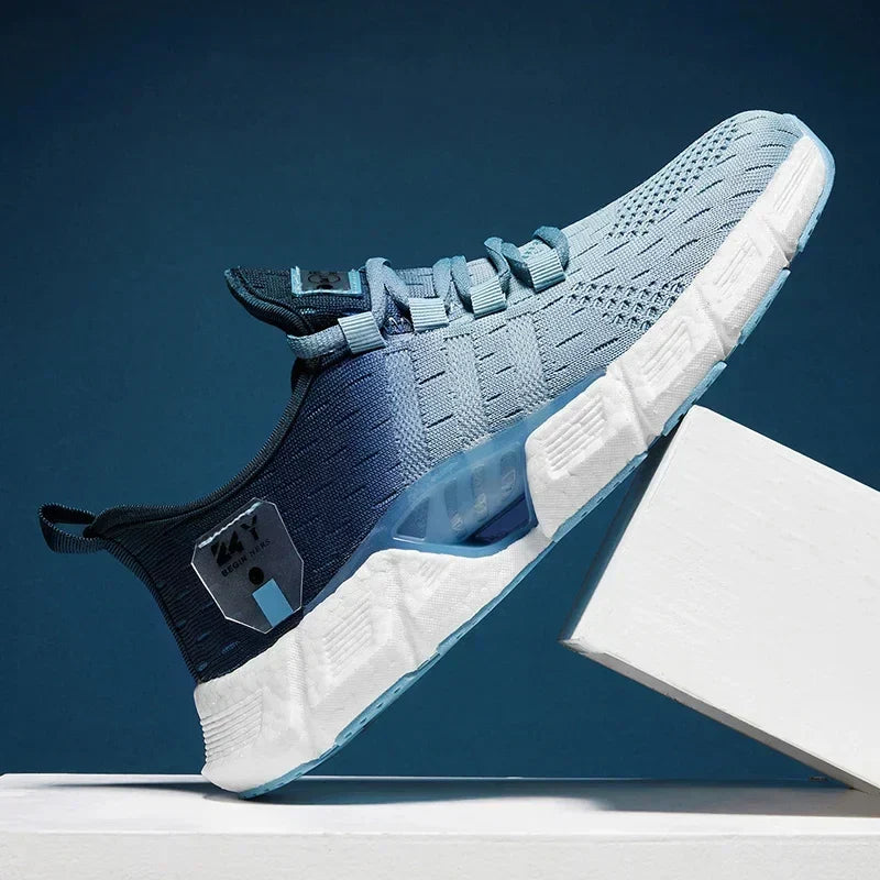 Pantofi ocazional pentru bărbați, ușori, de modă, pantofi de alergare, respirabili, pantofi de tenis, comozi, pantofi sport pentru jogging în aer liber