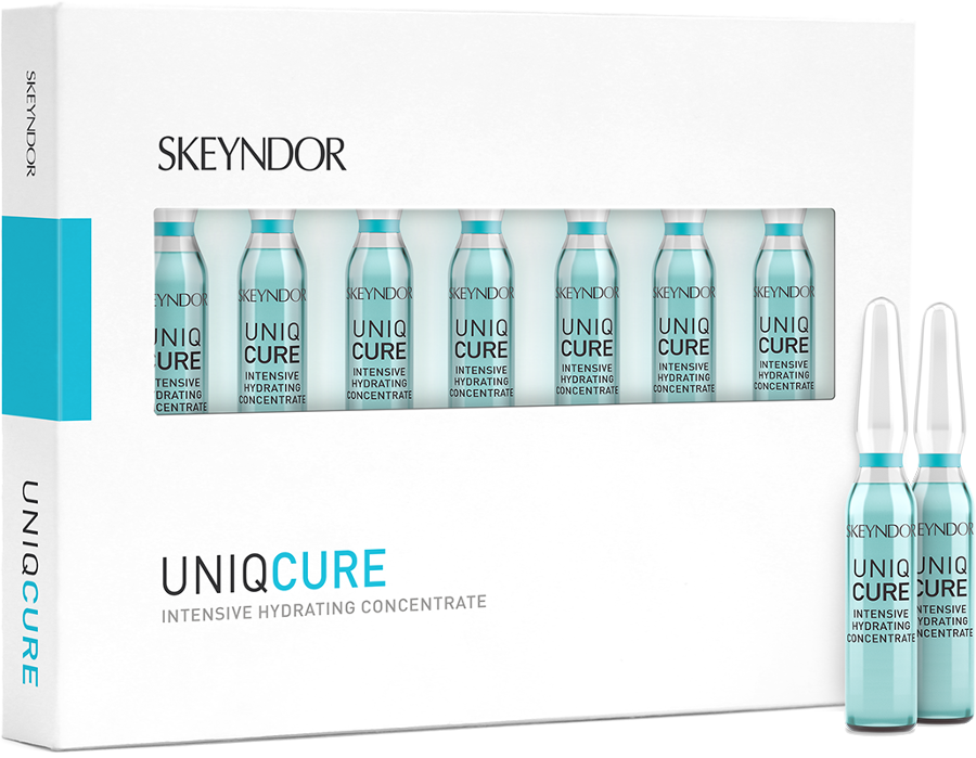 Fiole pentru hidratare intensiva - SKEYNDOR Uniqure Intensive Hydrating Concentrate 7x2ml