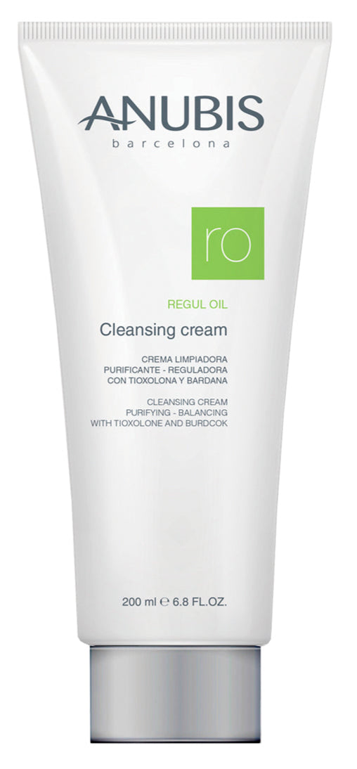 Crema de curatare purifianta pentru tenul gras/acneic - ANUBIS Regul Oil Cleansing Cream 200 ml