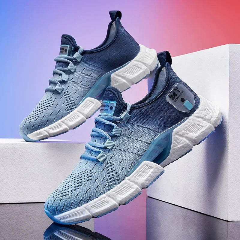 Pantofi ocazional pentru bărbați, ușori, de modă, pantofi de alergare, respirabili, pantofi de tenis, comozi, pantofi sport pentru jogging în aer liber