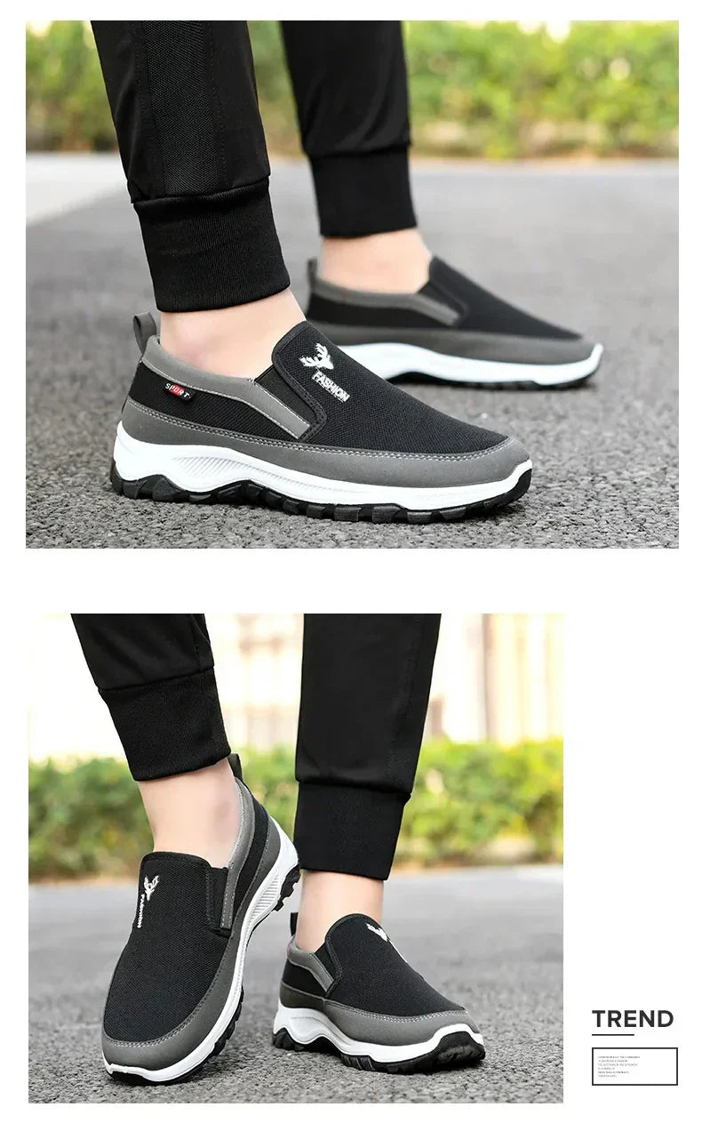 Men Casual Sneakers 2024 Spring New Lightweight Male Tennis Shoes Men Sneakers Soft Mesh Casual Shoes Outdoor Anti-Slip Shoes