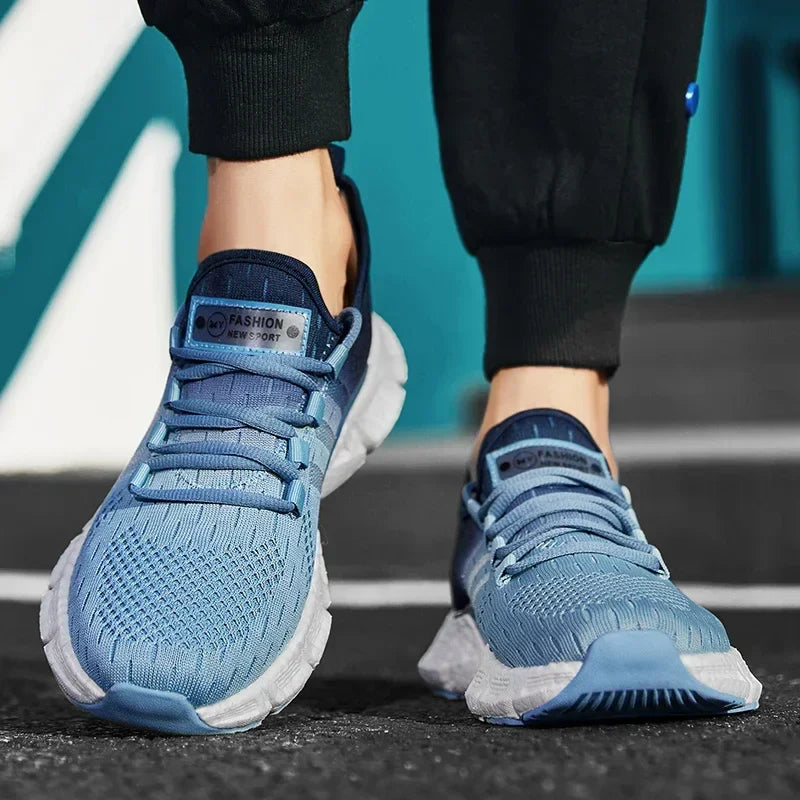 Pantofi ocazional pentru bărbați, ușori, de modă, pantofi de alergare, respirabili, pantofi de tenis, comozi, pantofi sport pentru jogging în aer liber