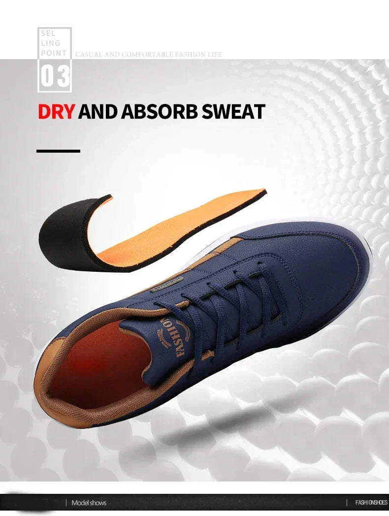 Men Shoes Sneakers Trend Casual Breathable Leisure Male Sneakers Non-Slip Footwear Vulcanized Shoes
