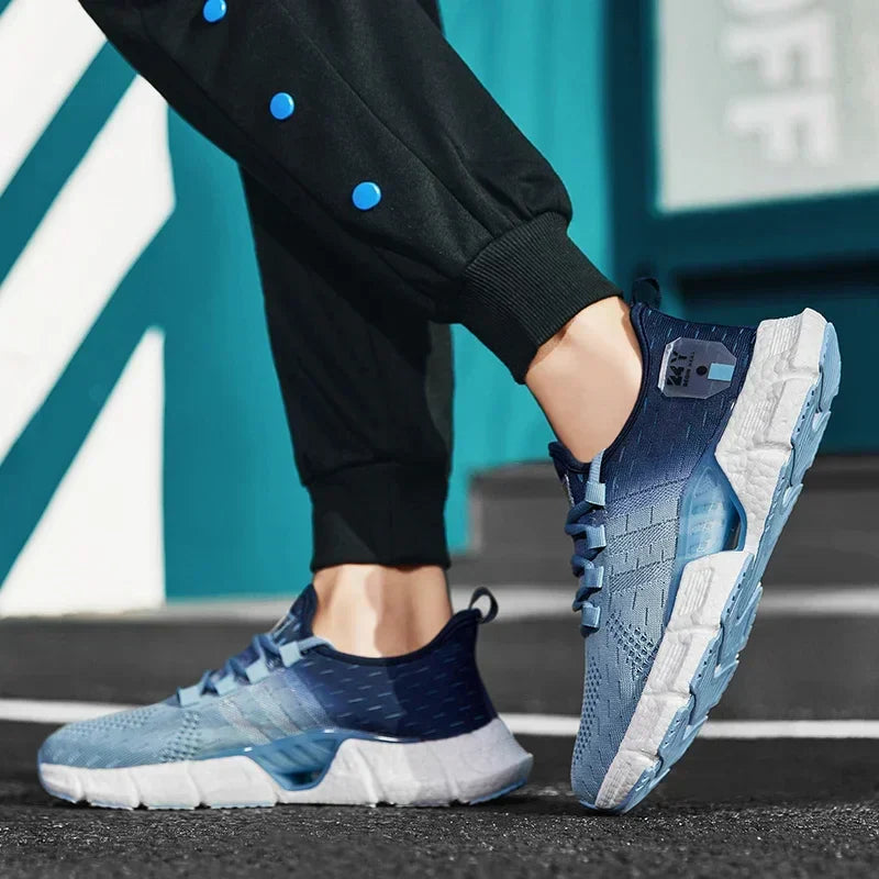 Pantofi ocazional pentru bărbați, ușori, de modă, pantofi de alergare, respirabili, pantofi de tenis, comozi, pantofi sport pentru jogging în aer liber