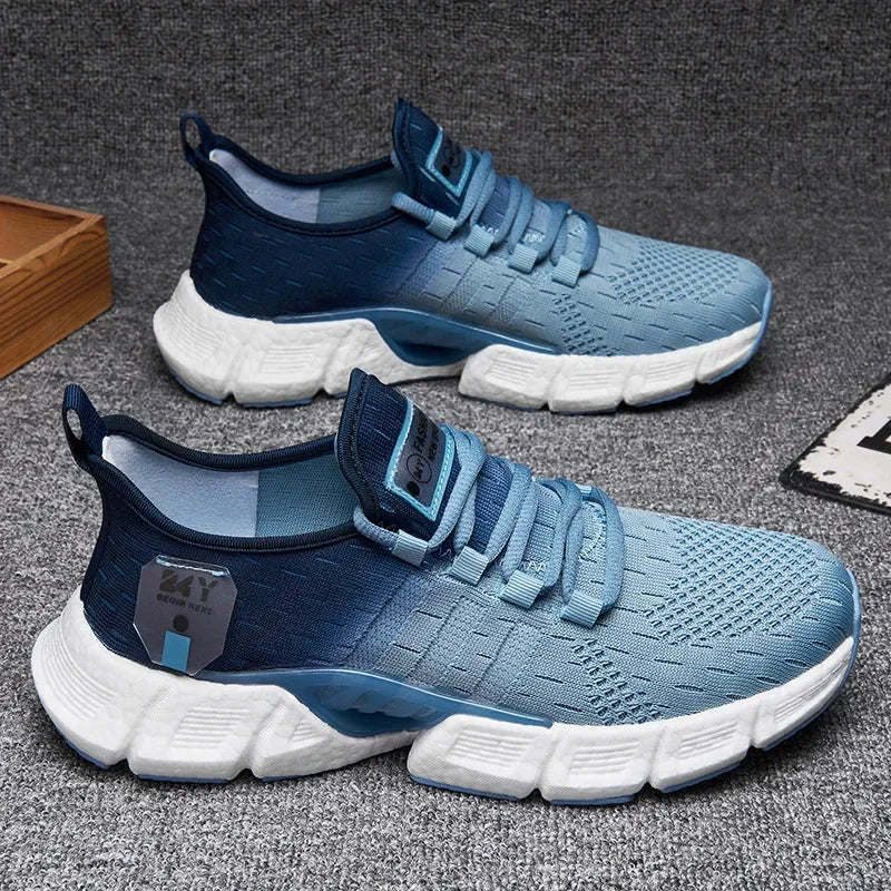 Pantofi ocazional pentru bărbați, ușori, de modă, pantofi de alergare, respirabili, pantofi de tenis, comozi, pantofi sport pentru jogging în aer liber