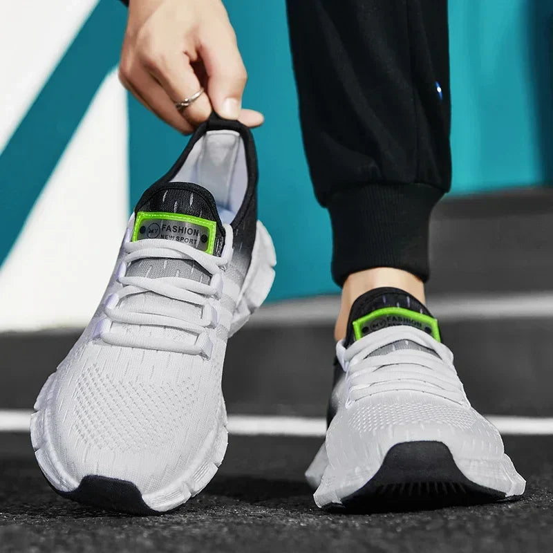 Pantofi ocazional pentru bărbați, ușori, de modă, pantofi de alergare, respirabili, pantofi de tenis, comozi, pantofi sport pentru jogging în aer liber