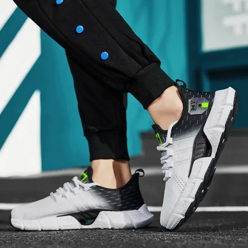 Pantofi ocazional pentru bărbați, ușori, de modă, pantofi de alergare, respirabili, pantofi de tenis, comozi, pantofi sport pentru jogging în aer liber