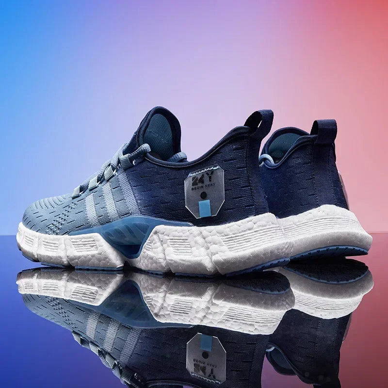 Pantofi ocazional pentru bărbați, ușori, de modă, pantofi de alergare, respirabili, pantofi de tenis, comozi, pantofi sport pentru jogging în aer liber