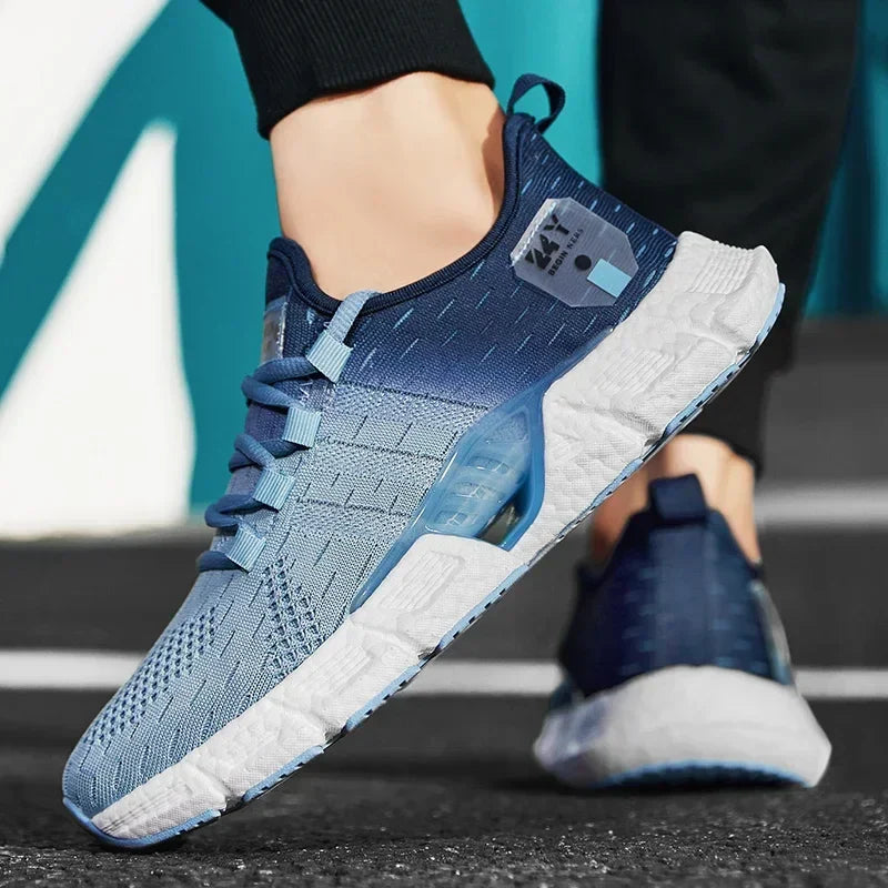 Pantofi ocazional pentru bărbați, ușori, de modă, pantofi de alergare, respirabili, pantofi de tenis, comozi, pantofi sport pentru jogging în aer liber