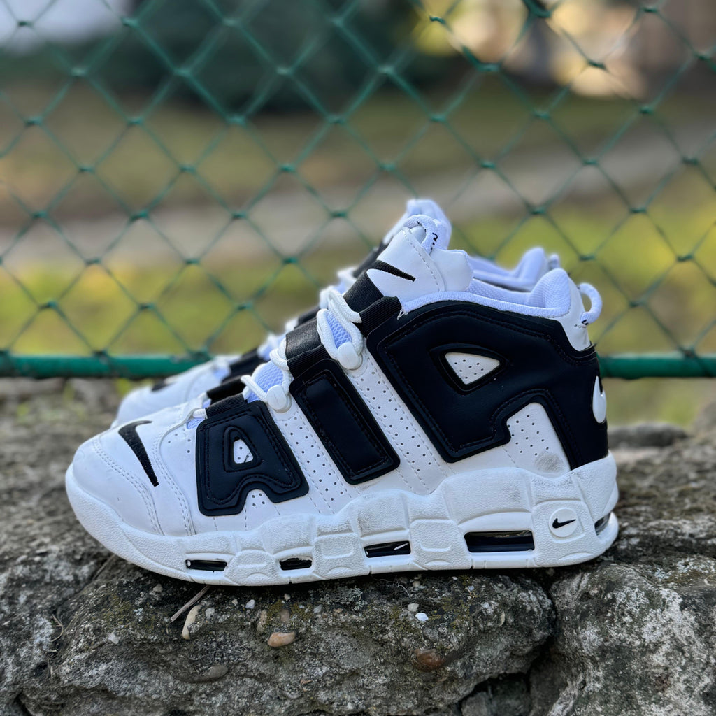 AIR MORE UPTEMPO Alb-Negru