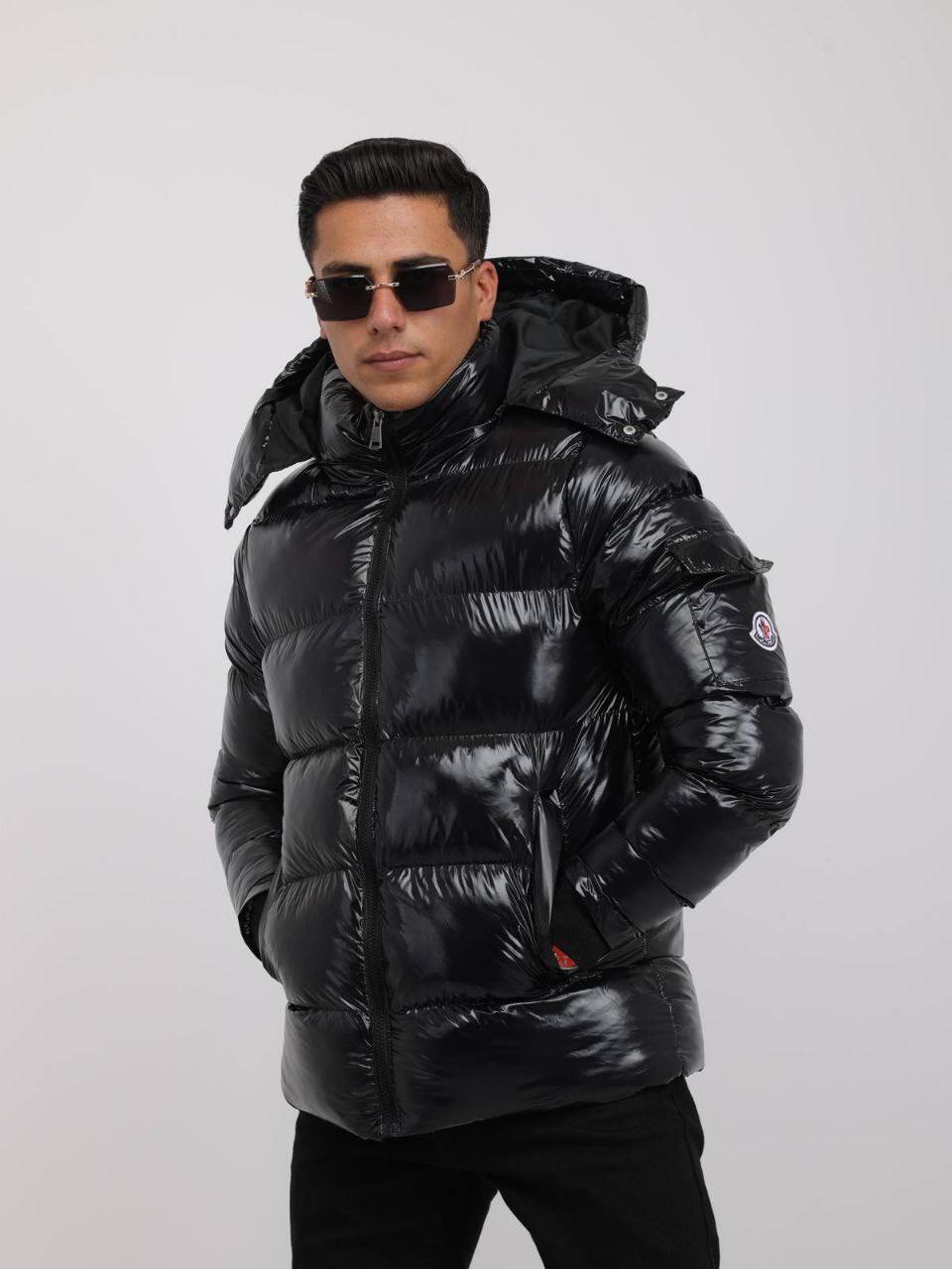 Geaca barbati Moncler Brown