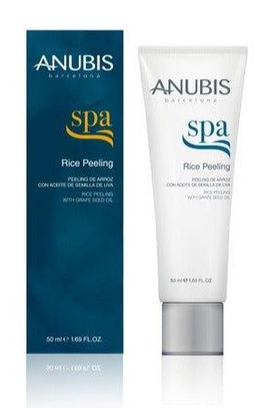 Exfoliant facial cu orez si ulei de seminte de struguri - ANUBIS Rice Peeling 50 ml
