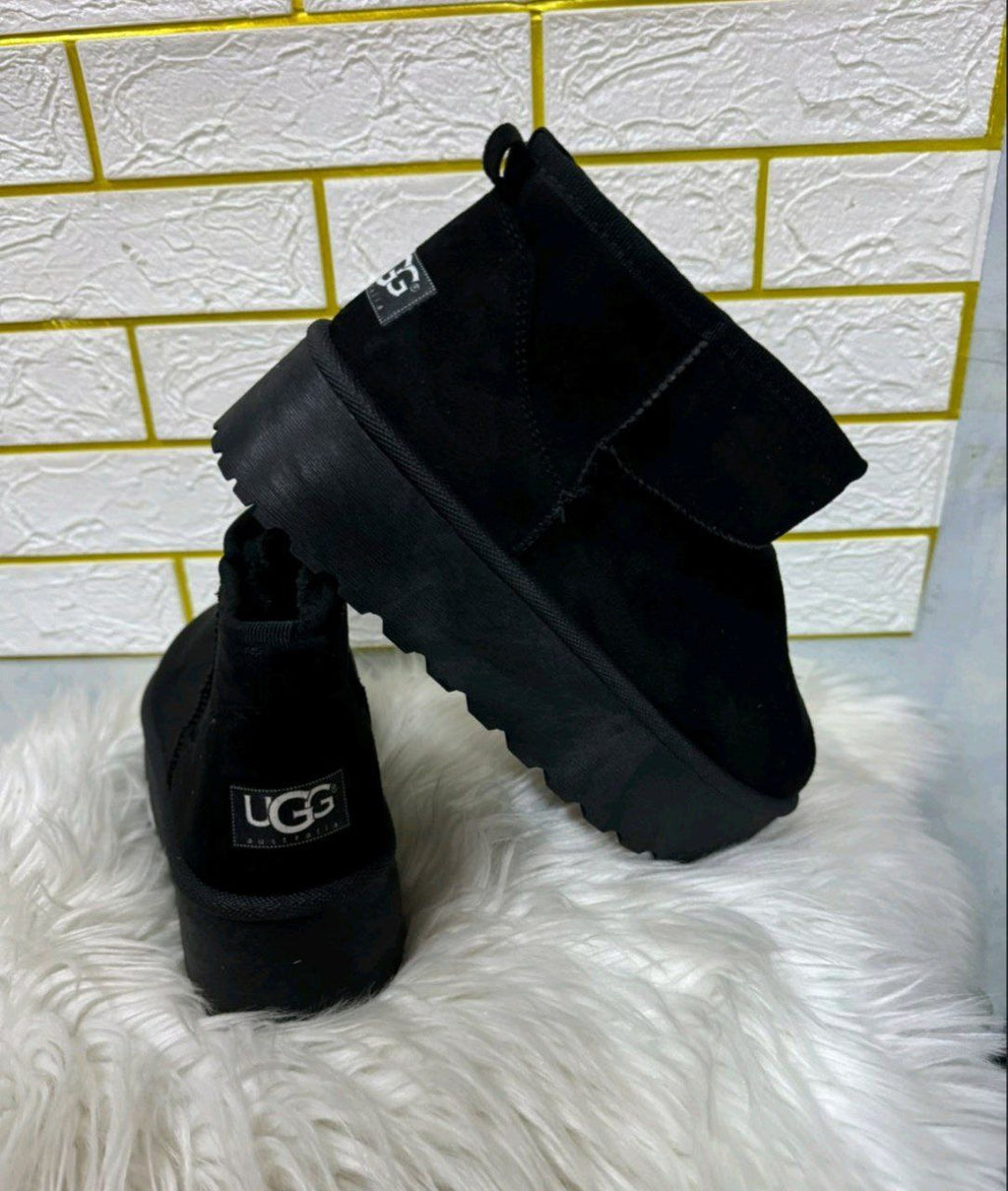 Ugg Dama Negru Ant